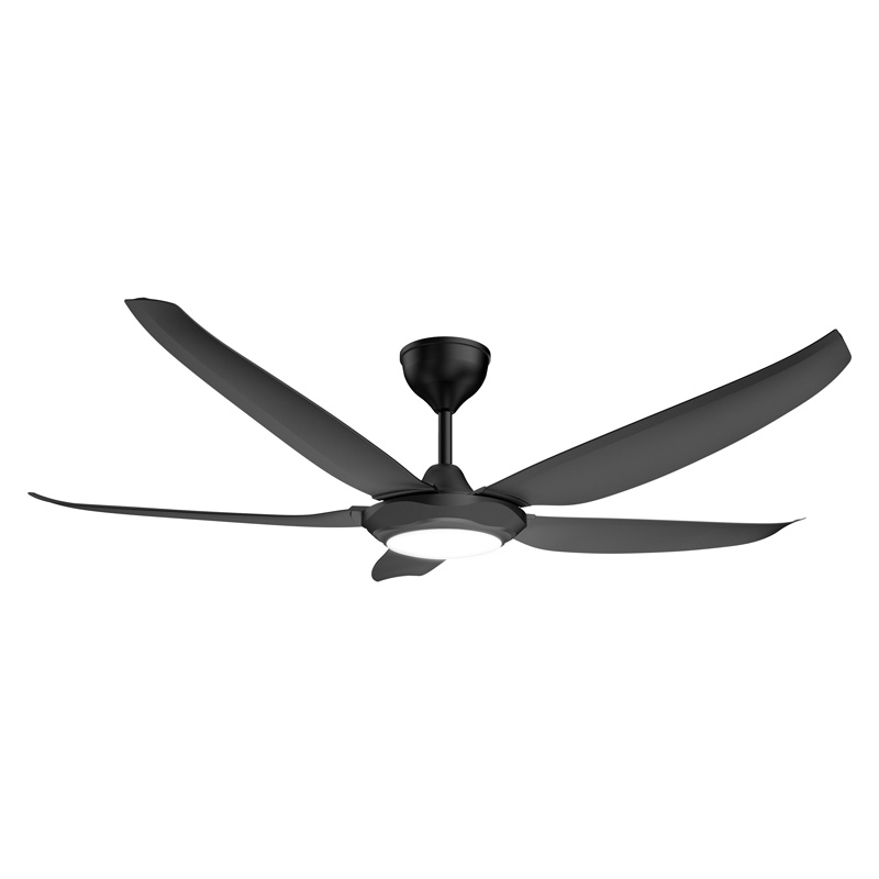 Modern 5-blade DC ceiling fan