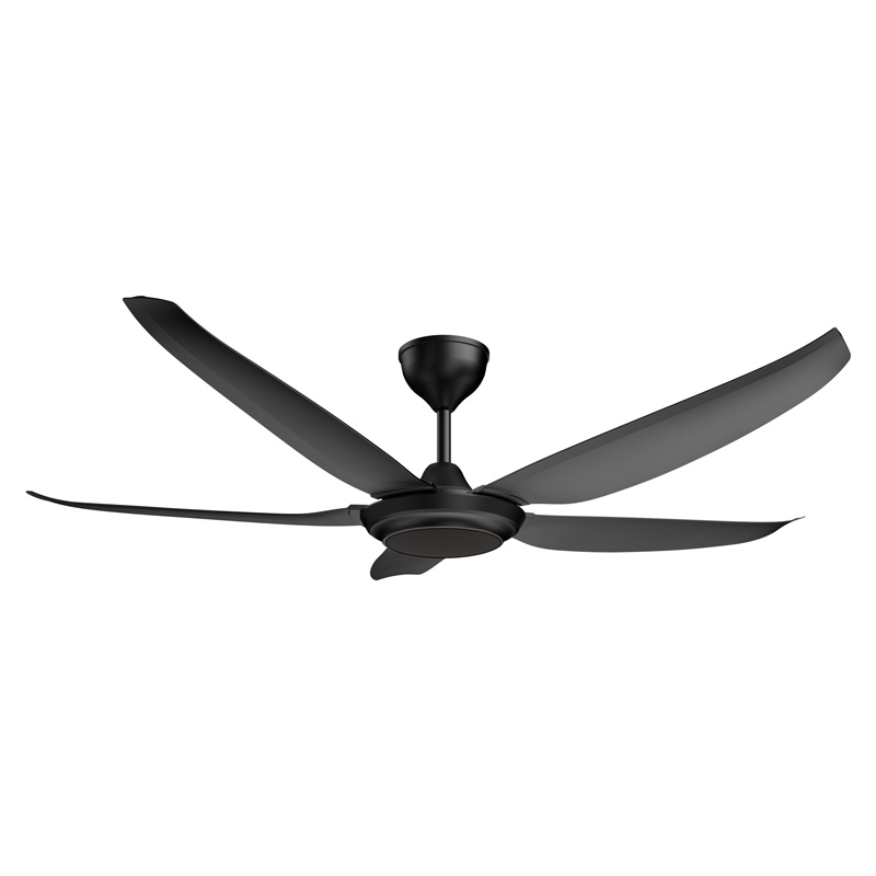 Modern 5-blade DC ceiling fan
